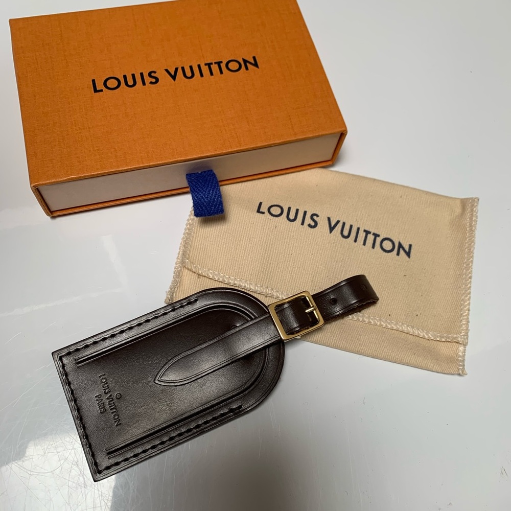 Louis Vuitton Damier Ebene Large Luggage Tag